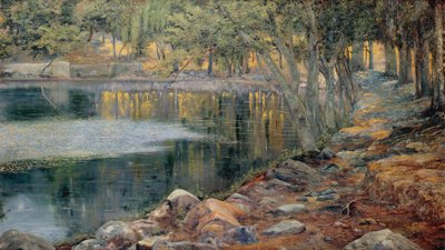 Burgeoning Springs in Autumn by Joaquín Clausell